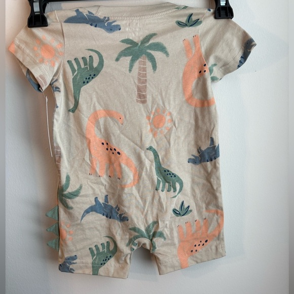 Carter’s baby boy dinosaur romper size 6-9 months NWT - Picture 3 of 3